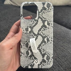 iPhone 12 Pro Max loopy snakeskin case